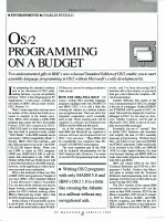 PC Magazine 4/12/1988 page 325 OS2 Programming on a Budget by Charles Petzold