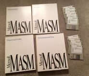 MASM 6.1 3.5 Disk Set and Manuals (with 6.11 disks)